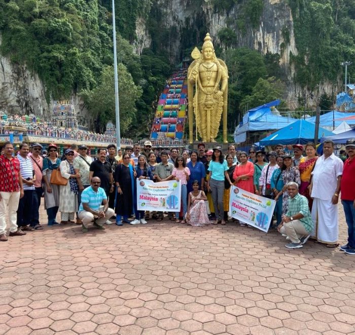 Group tour picture in Malaysia