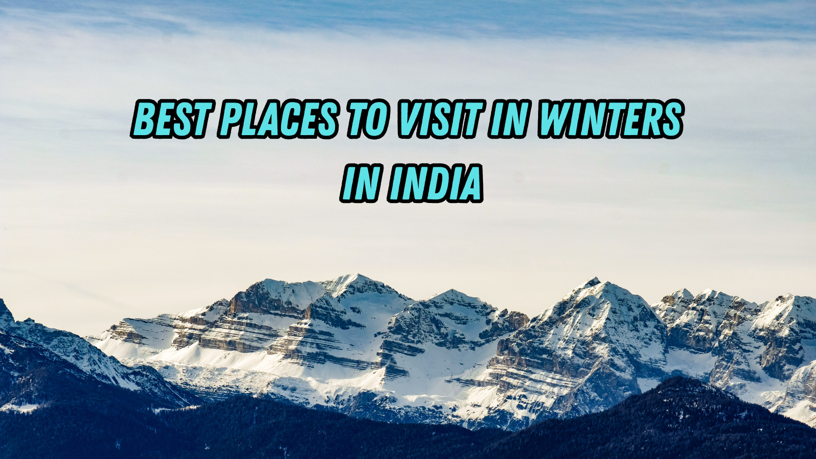 best places to visit in winter in India